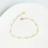 Stainless Steel Yoga Beach Anklet Bracelet Gift