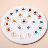 Resin Flower Patch DIY Hair Jewelry Earrings Materials