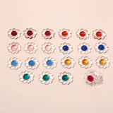 Resin Flower Patch DIY Hair Jewelry Earrings Materials