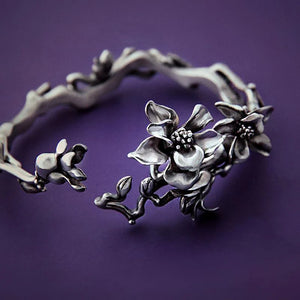 Independent Magnolia Ladies Bracelet and Silver Jewelry