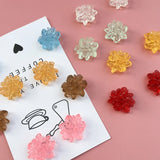 Mini Glass Resin Flowers for DIY Earrings - Summer Jewelry Accessories
