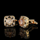 Summer 18K Brass Plated Cufflinks for Men