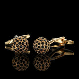 Summer 18K Brass Plated Cufflinks for Men