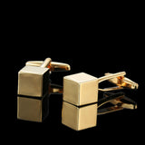Summer 18K Brass Plated Cufflinks for Men