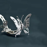 Phoenix Hairpin Crown Silver Tassel Hairpin