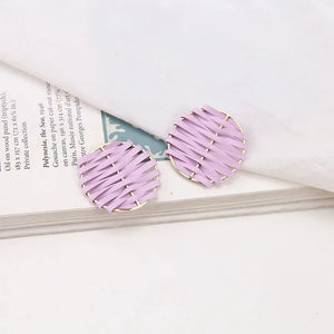 20pcs Geometry Rounds Copper Charms for DIY Jewelry Earring/Garment