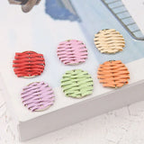 20pcs Geometry Rounds Copper Charms for DIY Jewelry Earring/Garment
