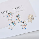 Lot of 30 Alloy Astronaut Space Shape Earring/Bracelet/Necklace Pendants