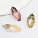 30pcs Acrylic Decoration Alloy Charms for DIY Jewelry