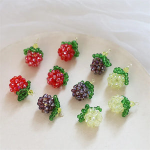 Copper Winding Grape Shape Charms DIY Jewelry Earring Accessory