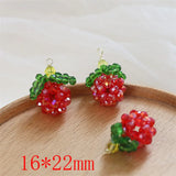 Copper Winding Grape Shape Charms DIY Jewelry Earring Accessory