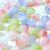 50pcs 12mm Cartoon Flower Tulip Buds Beads DIY Jewelry Earring Accessory