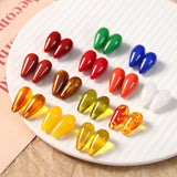 50pcs Water Drop Resin Beads for DIY Jewelry Earring/Garment - Geometry Style