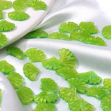 50pcs Cartoon Leaves Shape Acrylic Maple Leaf Bead DIY Jewelry Earring