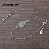 Sterling Silver Hand Bracelet Fine Jewelry YL021