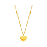 Stainless Steel Love Clavicle Chain 18K Necklace Women's Jewelry