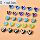 Summer Wave Point Glass Beads for DIY Jewelry Making