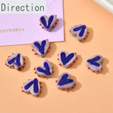 Summer Wave Point Glass Beads for DIY Jewelry Making