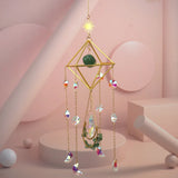 Sun Catcher Lamp Stand Hanging Window Garden Crystal Water Drop Decoration