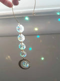 Crystal Sun Catcher Bohemian Decor Car Charm