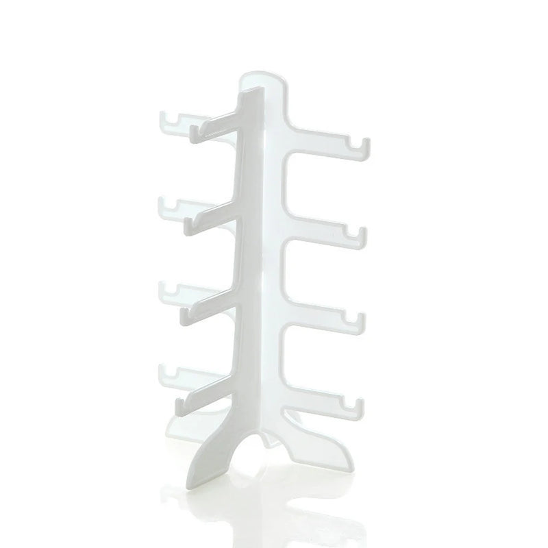 Plastic Glasses Display Stand for 4 Pairs - Sun Glasses Eyeglasses Holder Rack