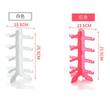 Plastic Glasses Display Stand for 4 Pairs - Sun Glasses Eyeglasses Holder Rack
