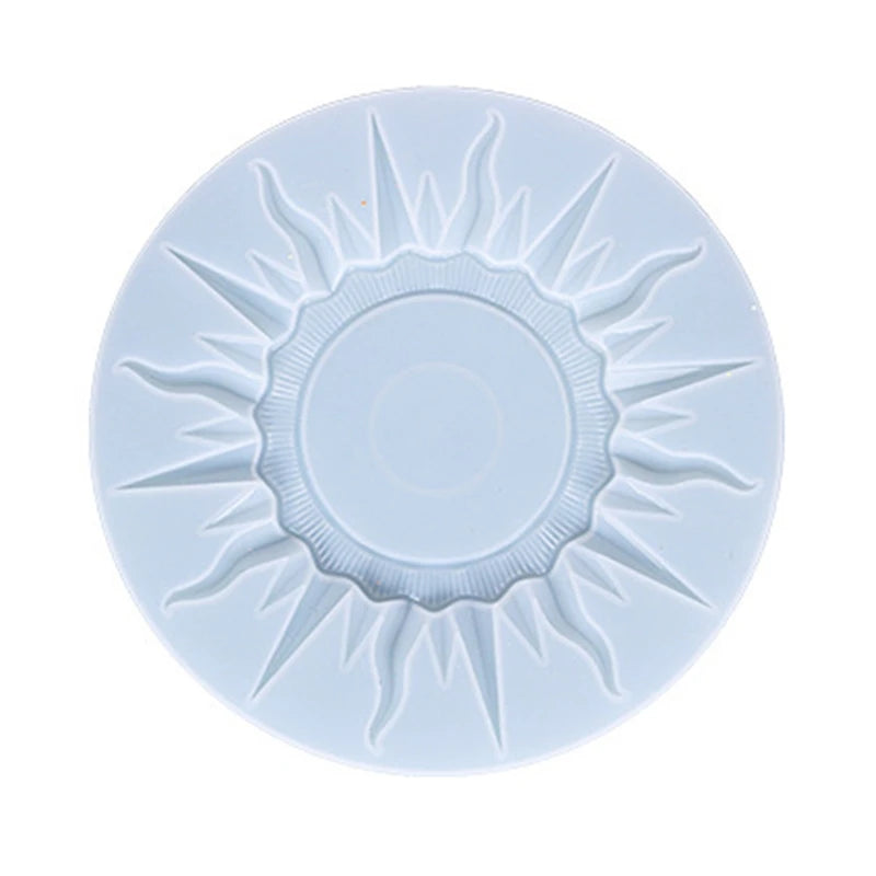 Sun Mirror Resin Mold for DIY Art Crafts