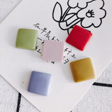 Multicolor Square Patch Material DIY Jewelry Accessories