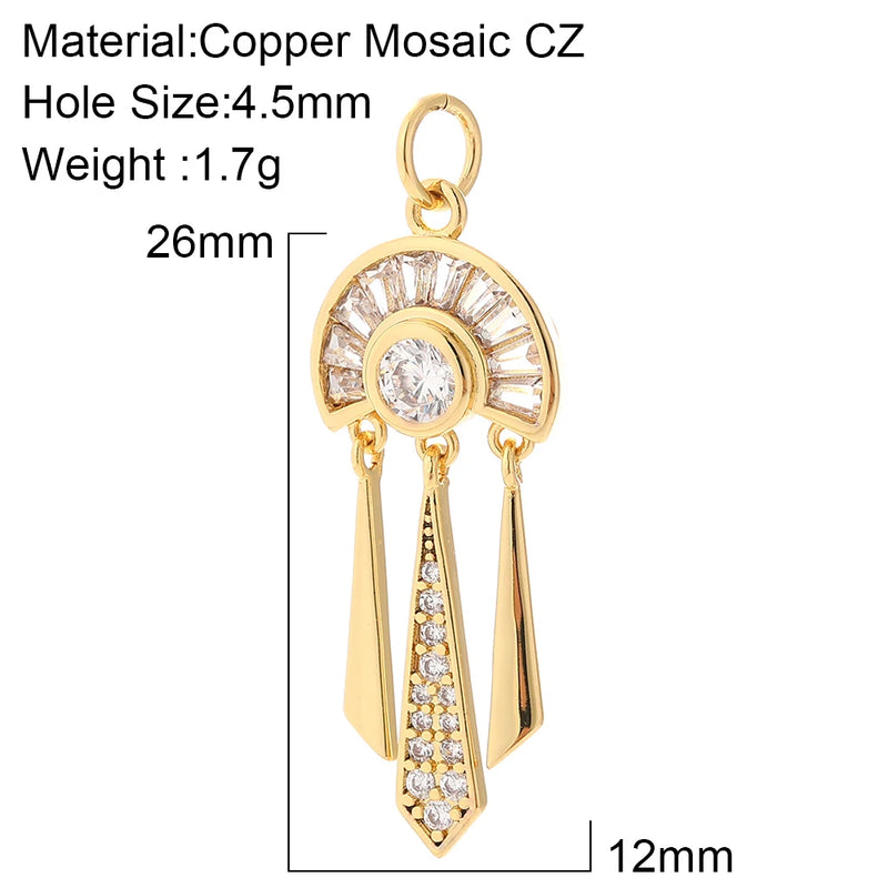 Sun Star Red Heart Charms for Jewelry Making Evil Eye Butterfly Flower