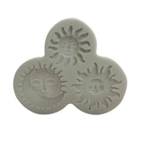 Sun Moon Face Silicone Keychain Mold DIY Baking Molds