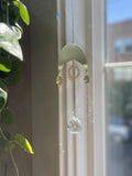 Celestial Rainbow Crystal Window Hanging - Home Decor Gift