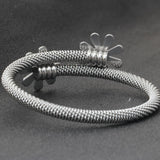 Sunflower Bracelet Stainless Steel Friendship Charm Bracelet