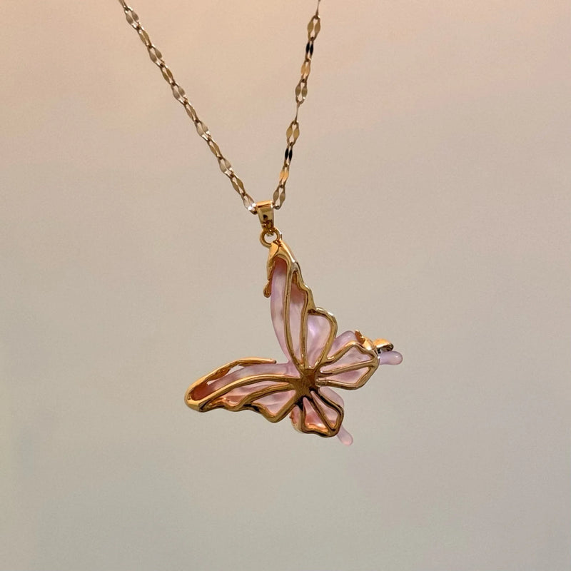 Sunflower Stone Clavicle Chain Coffee Necklace