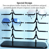 Sunglasses Display Stand Plastic Show Shelf Multi-Layer Organizer Counter