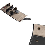 Sunglasses Organizer 3 Slots Travel Glasses Case Hanging Eyewear Holder