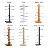 5-Layer Sunglasses Rack Display Stand with Detachable Shelf