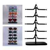 5-Pair Sunglasses Rack Display Stand, Plastic