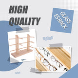 Wooden Sunglasses Rack Multi-Pairs Display Stand