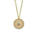Sunlight S925 Sterling Silver Japanese Retro Necklace Pendant Female