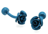 Sunnylink 3D Rose Cufflinks for Men M3419 13mm