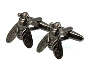 Sunnylink 3D Cicada Cufflinks for Shirt M3747 18mm