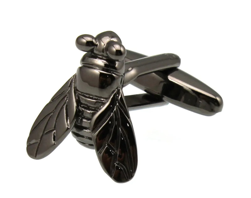 Sunnylink 3D Cicada Cufflinks for Shirt M3747 18mm