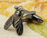Sunnylink 3D Cicada Cufflinks for Shirt M3747 18mm