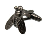 Sunnylink 3D Cicada Cufflinks for Shirt M3747 18mm