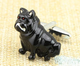 Sunnylink Men's 3D Shar pei Dog Cufflinks for Shirt
