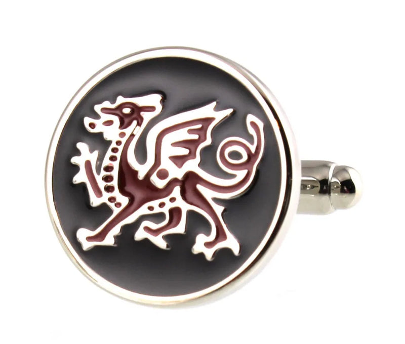 Sunnylink Animal Red Cufflinks M3127 18mm