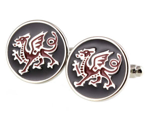 Sunnylink Animal Red Cufflinks M3127 18mm