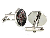 Sunnylink Animal Red Cufflinks M3127 18mm