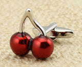 Sunnylink Men's Cherry Red Cufflinks M3860 20mm