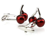 Sunnylink Men's Cherry Red Cufflinks M3860 20mm